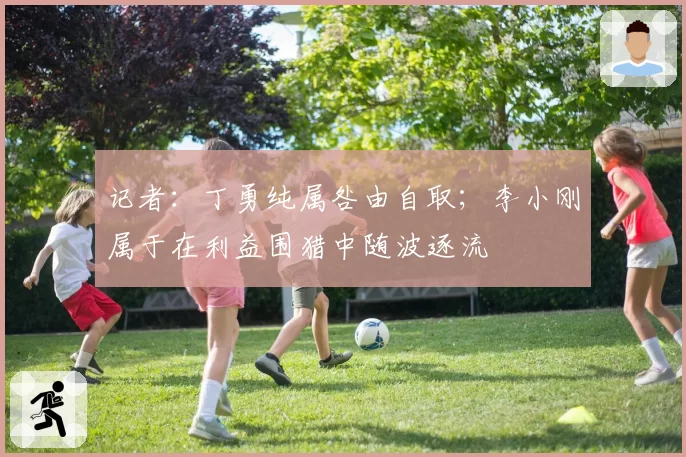 记者:丁勇纯属咎由自取;李小刚属于在利益围猎中随波逐流